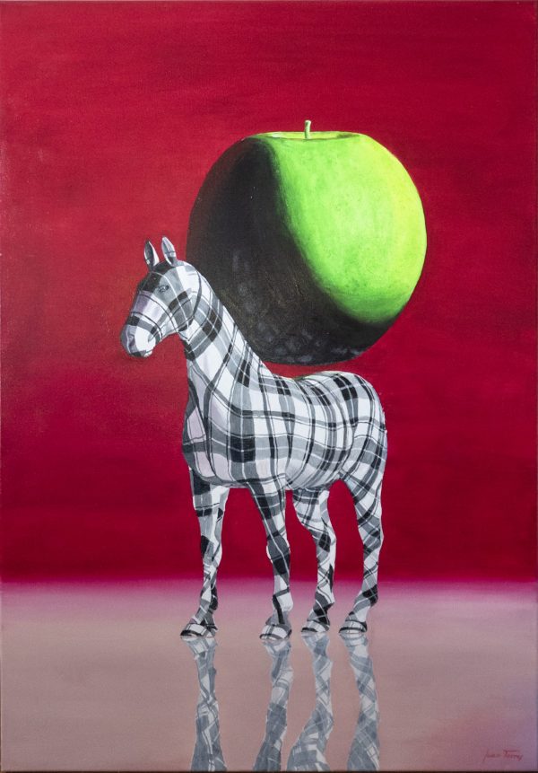 Caballo y Manzana