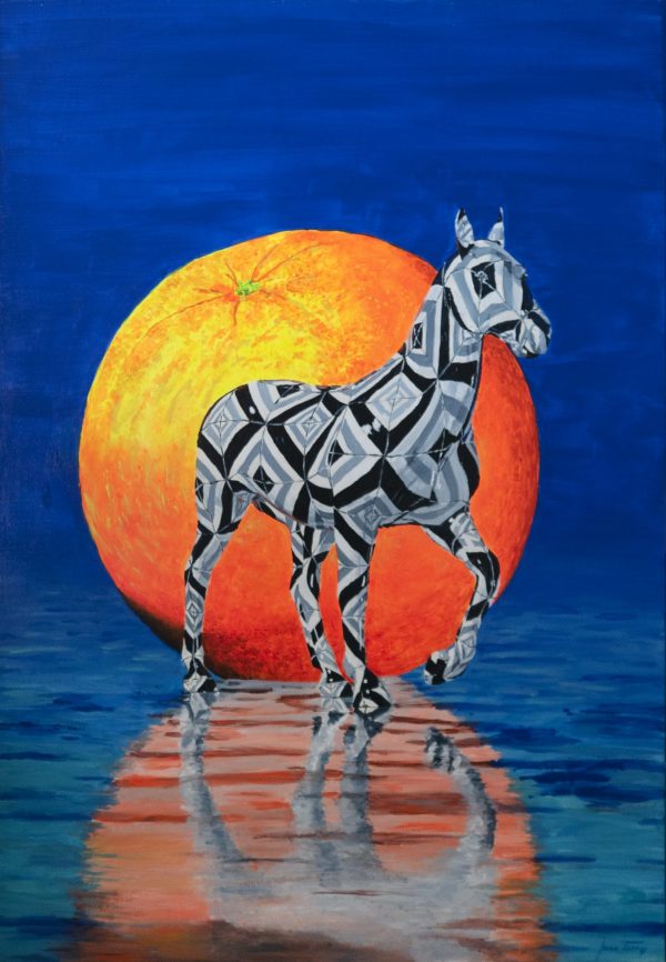 Caballo y Naranja